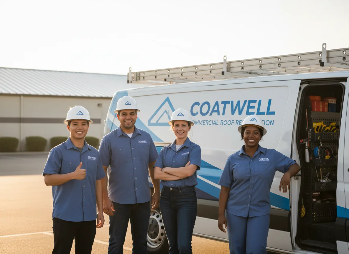 Commercial roof coating company in Kampsville, IL